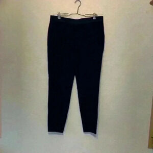 Eileen Fisher black pull on pant sz M career business casual work pant skinny